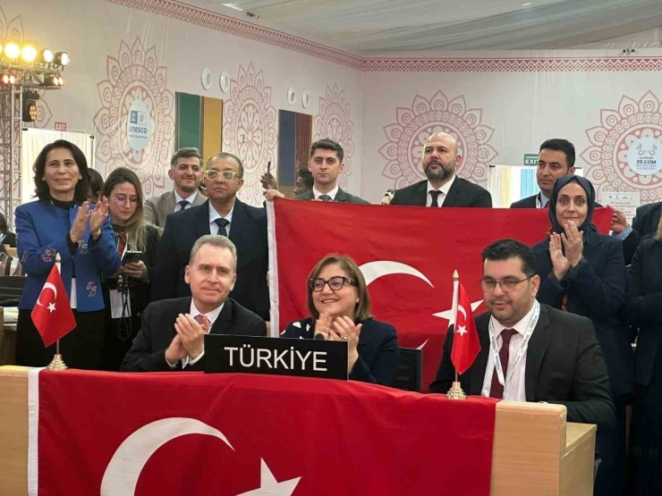 Şahin’in Girişimiyle El Emeği Göz Nuru Antep İşi Nakışı Unesco Tarafından Tescillendi