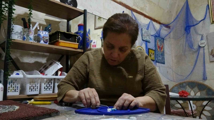 Hobi Olarak Başladığı Mozaik Sanatında Dünyaya Açılmak İstiyor