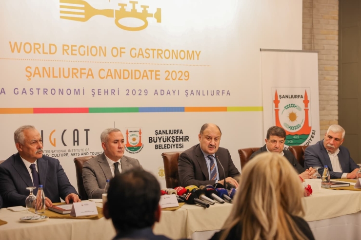 Şanlıurfa ’2029 Dünya Gastronomi Şehri’ Unvanına Aday Gösterildi