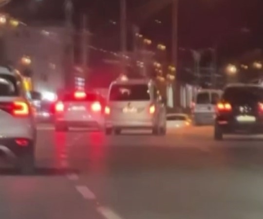 Gaziantep’te Trafikte Tehlike Saçan Ve Kaza Yapmaktan Kıl Payı Kurtulan Sürücüye Ceza