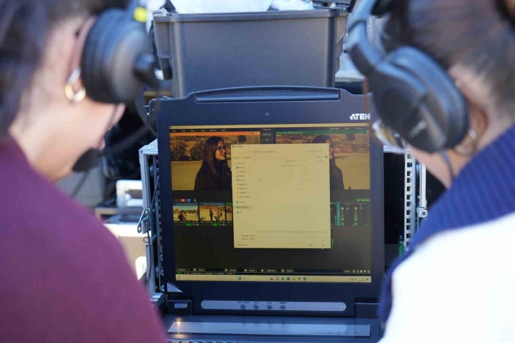 Mobil Basın Evi Gaziantep’te Öğrencilerle Buluştu