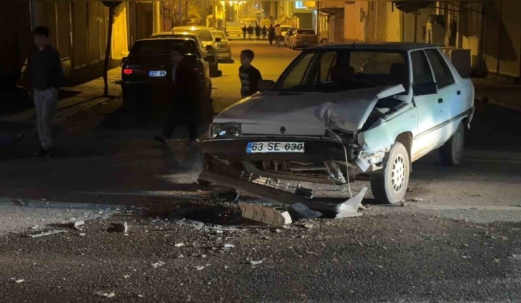 Şanlıurfa’da Otomobiller Çarpıştı