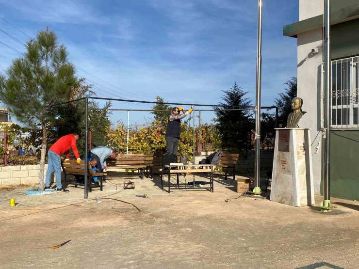 Şanlıurfa’da "her Ay Bir Köy Okulu Projesi" İle Köy Okullarının İhtiyaçları Gideriliyor