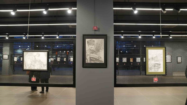 Şehitkamil’de ’104 Eserle 104. Yıl Sergisi’ Açıldı