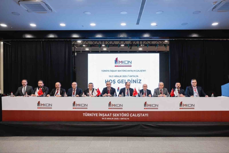 Malatya’da İnşaat Sektörünün Sorunları 7. Çalıştay’da Konuşuldu