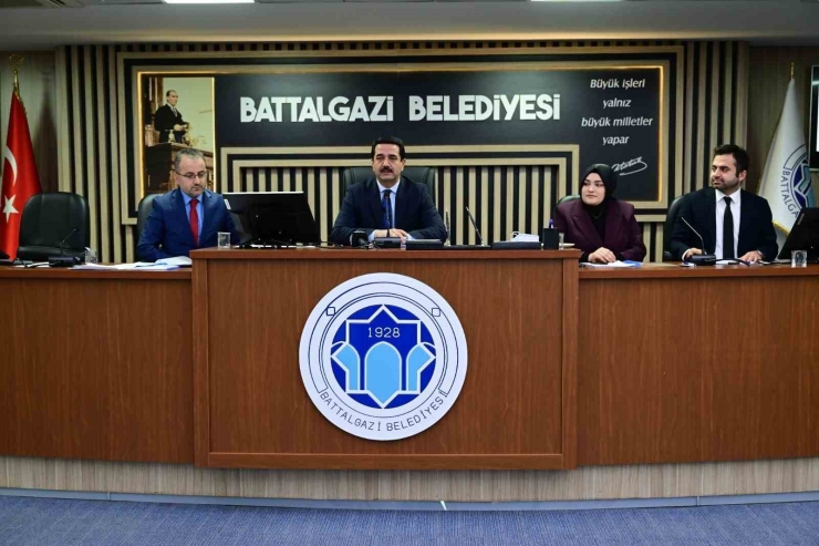 Battalgazi Belediye Meclisi 2026 Yılı İlk Toplantısını Gerçekleştirdi