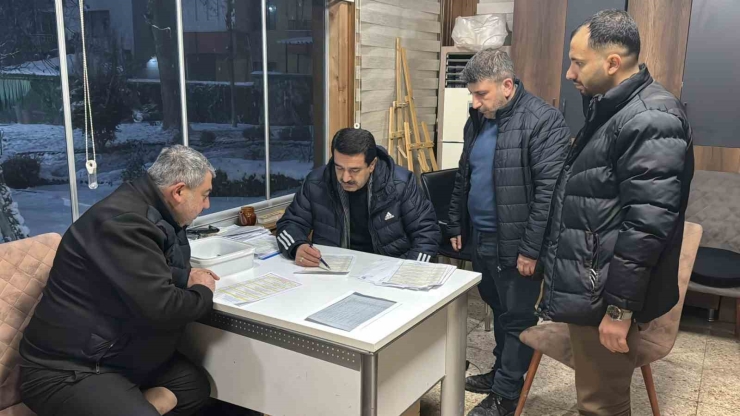 Başkan Taşkın, Karla Mücadele Çalışmalarını Sahada İnceledi