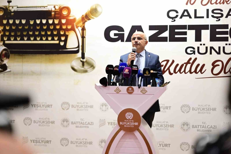 Malatya’da 10 Ocak Çalışan Gazeteciler Günü Kutlandı