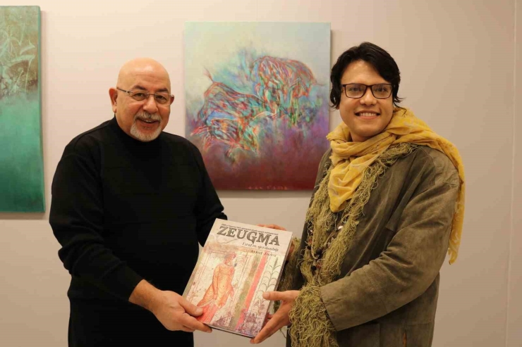 Ressam Cenk Mısırlıoğlu, Sanko Sanat Galerisi’nde Sergi Açtı