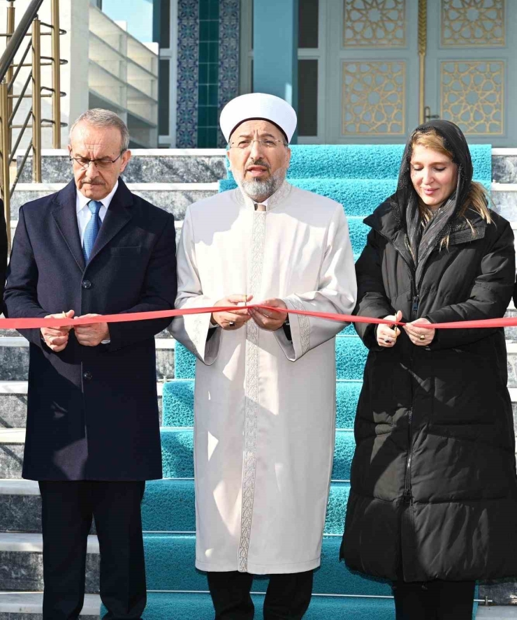 Kubbetü’s-sahra Camii Malatya’da İbadete Açıldı