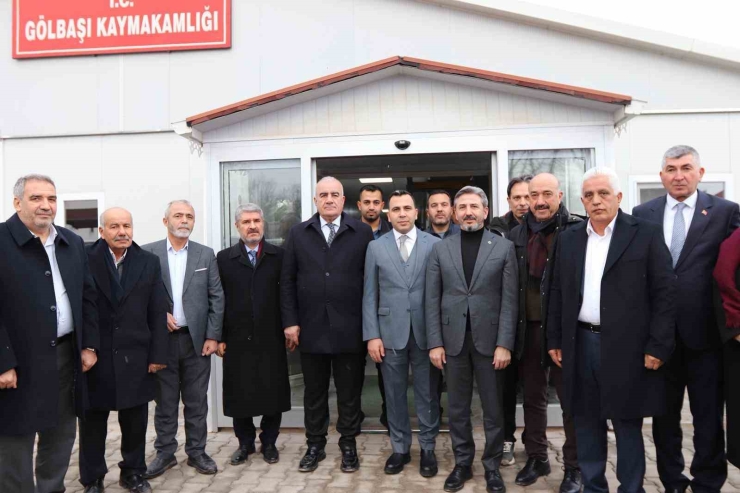 Bakan Yardımcısı Aydın Ve Milletvekili Özhan, İlçelerde İncelemelerde Bulundu