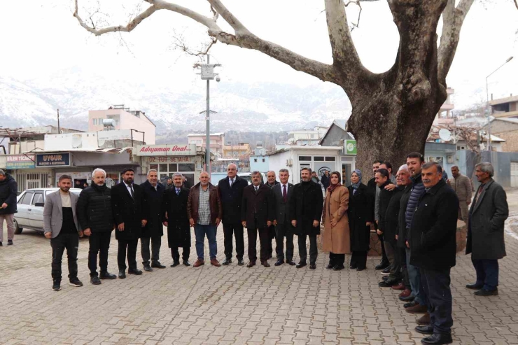 Bakan Yardımcısı Aydın Ve Milletvekili Özhan, İlçelerde İncelemelerde Bulundu