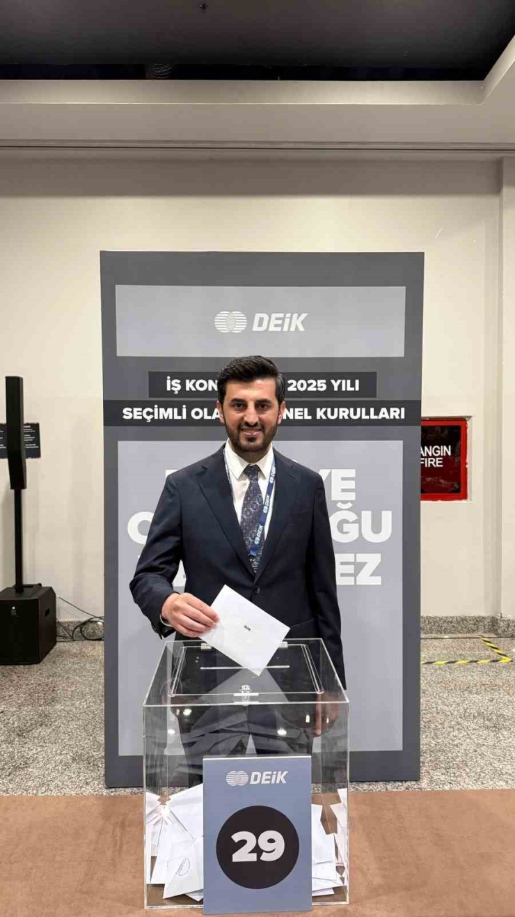 Halit Acar Üçüncü Kez Deik/türkiye-ırak İş Konseyi Başkanı Seçildi