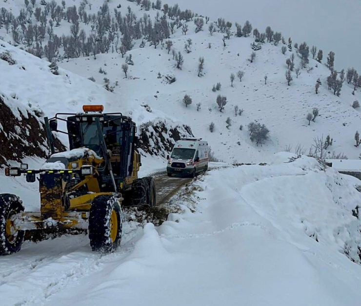 Diyarbakır’da Kapanan Yollar Günler Süren Çalışmalar Sonucu Açıldı