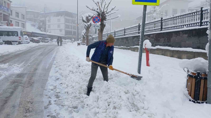 Kulp’ta Kar Esareti: Köy Yolları Kapandı, İlçe Trafiği Kilitlendi