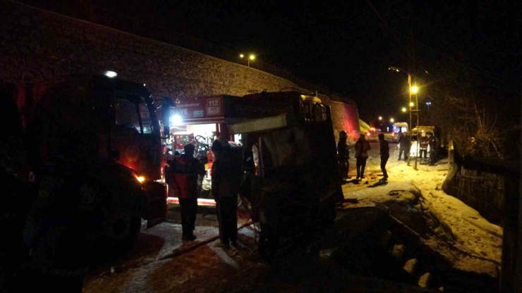 Malatya’da Müstakil Evde Yangın: Mahsur Kalan Kadın Kurtarıldı