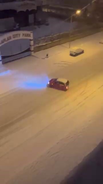 Kar Üstünde Tehlikeli Hareket: Kayıp Dirft Attı