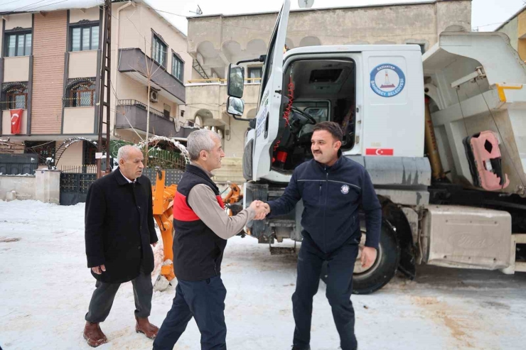 Şahinbey Belediyesi Ekipleri 7/24 Sahada