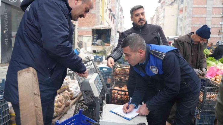 Battalgazi’de Semt Pazarlarında Ölçü Ve Tartı Denetimi