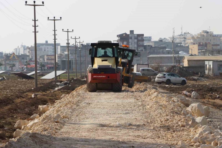 Harran Ovası’nda Yol Çilesi Tarihe Karışıyor