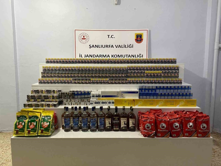 Şanlıurfa’da 6 Bin 180 Paket Gümrük Kaçağı Sigara Ele Geçirildi