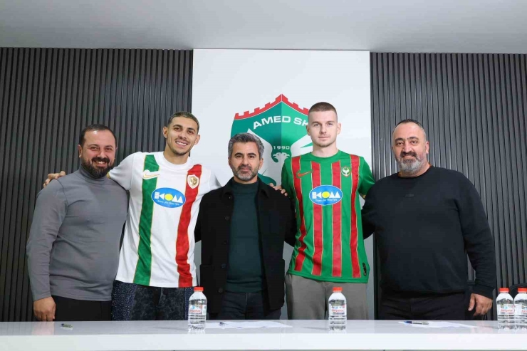 Amed Sportif Faaliyetler, Oleksandr Syrota Ve Zdravko Dimitrov’u Kadrosuna Kattı