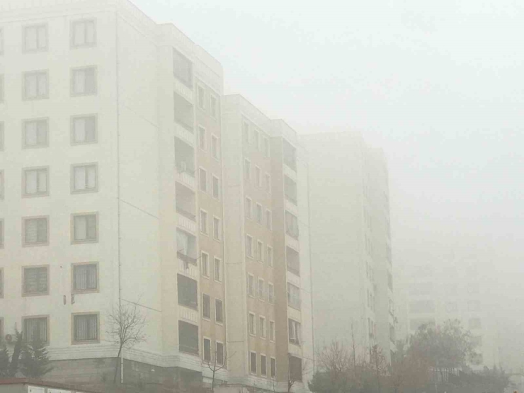 Şanlıurfa’da Yoğun Sis Ve Yağmur Etkili Oluyor