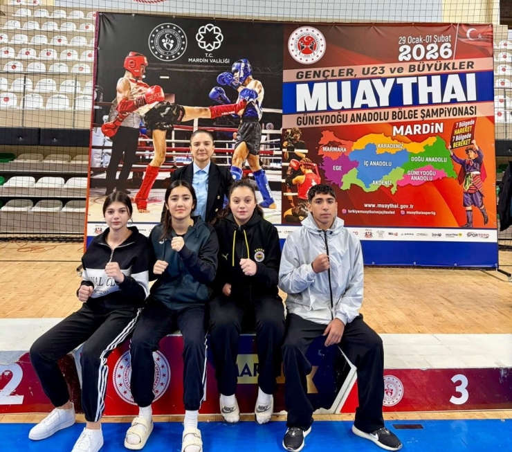 Adıyamanlı Muaythai Sporcularından Bölge Şampiyonasında Büyük Başarı