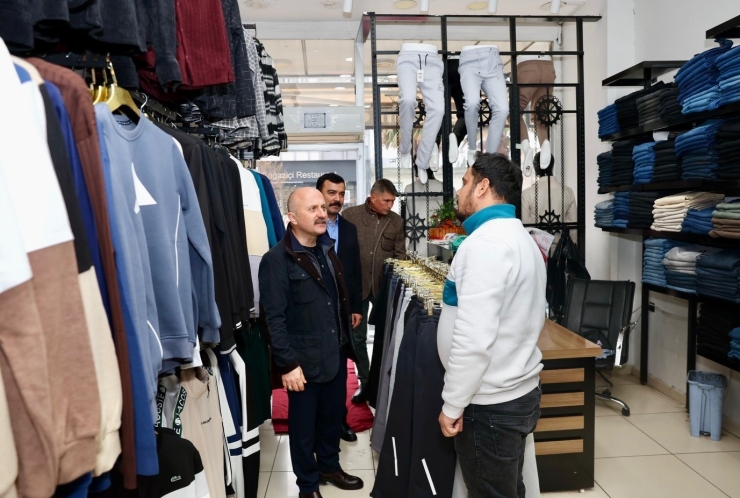 Vali Varol’dan Kahta Esnafına Moral Ziyareti