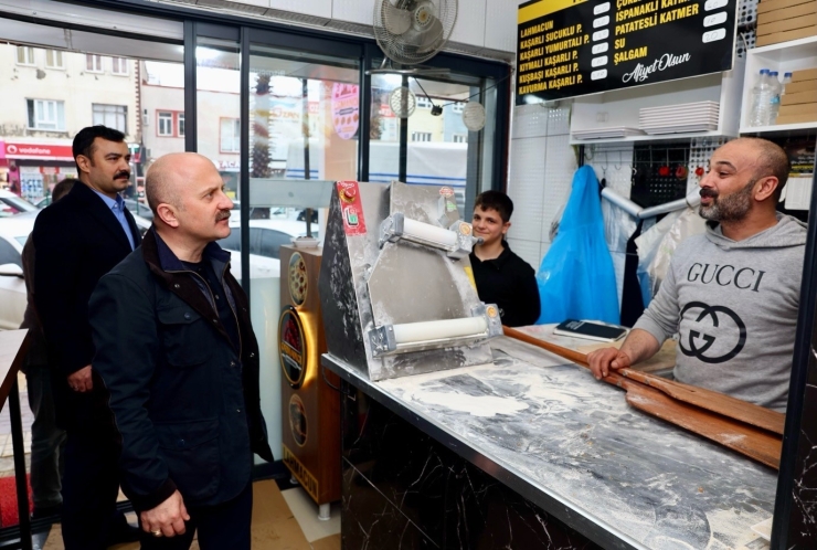 Vali Varol’dan Kahta Esnafına Moral Ziyareti