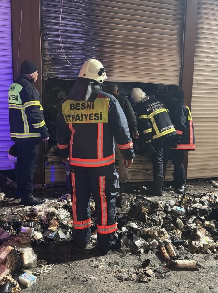 İşyeri Yangını Korkuttu