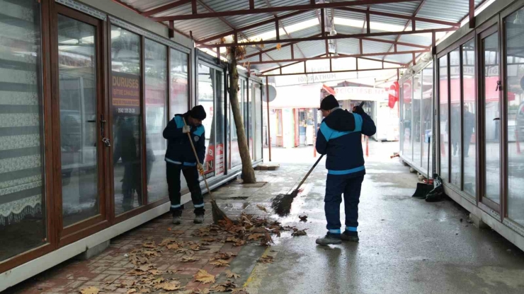 Battalgazi’de Kanalboyu Ve Orduzu’da Temizlik Çalışması
