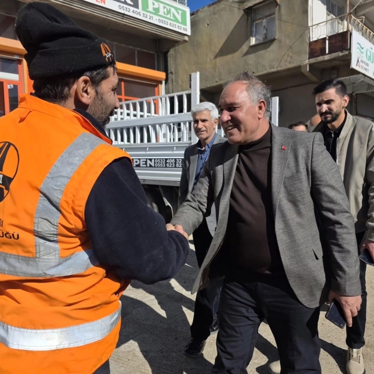 Ergani-çermik Yolunun Yapımına Başlandı