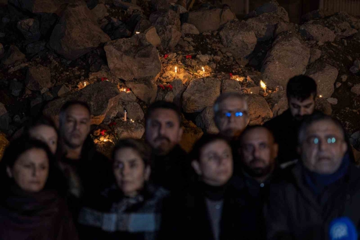 Kahramanmaraş Depremlerinin 3. Yıl Dönümünde Hayatını Kaybedenler Saat 04.17’de Anıldı