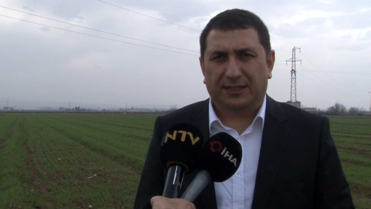 Şanlıurfa’da Yoğun Kar Yağışları Çiftçinin Yüzünü Güldürdü