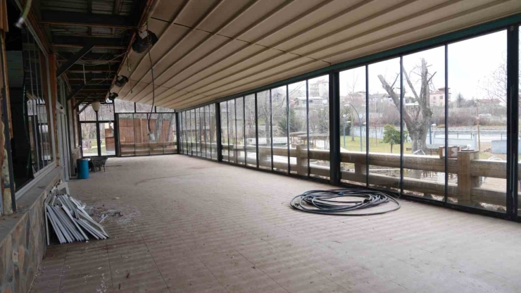 Battalgazi Belediyesi Çınar Park Sosyal Tesisleri Yenileniyor