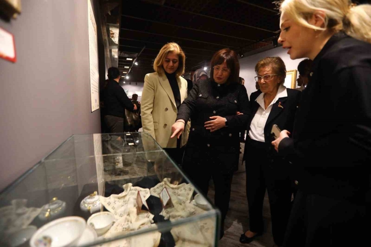 Sandıktan Belleğe: "70 Yıllık Antep İşi Kültürü Sergisi’nin Açılışı Yapıldı"