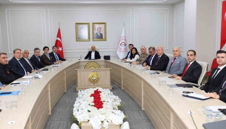 Adıyaman’da Ramazan Ayı Hazırlıkları Toplantısı Yapıldı