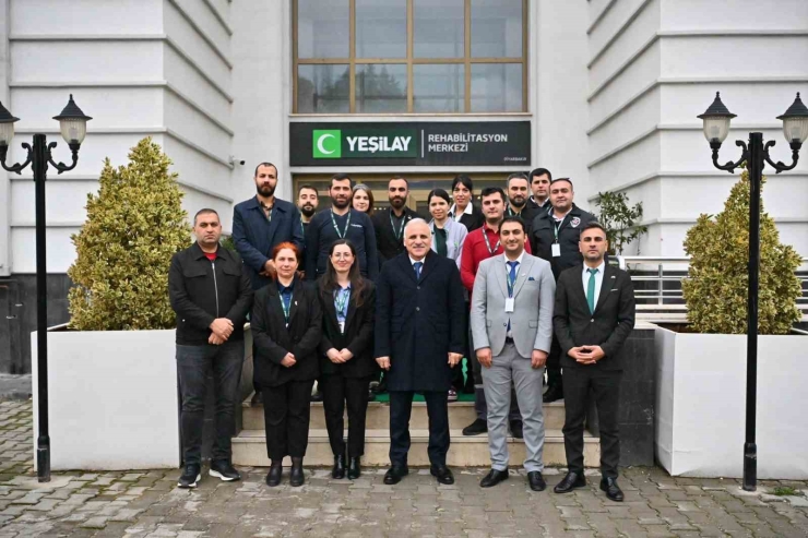 Yeşilay Rehabilitasyon Merkezi, 40 Yatakla Hizmet Veriyor