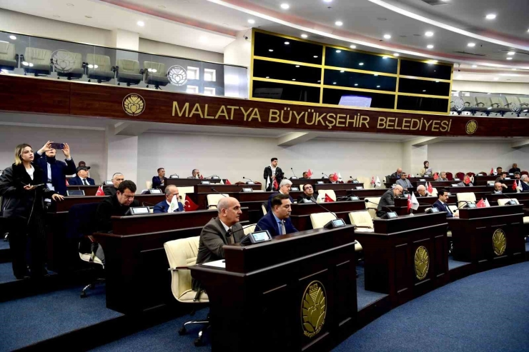 Malatya Büyükşehir Belediye Meclisi Şubat Ayı Toplantısı Yapıldı