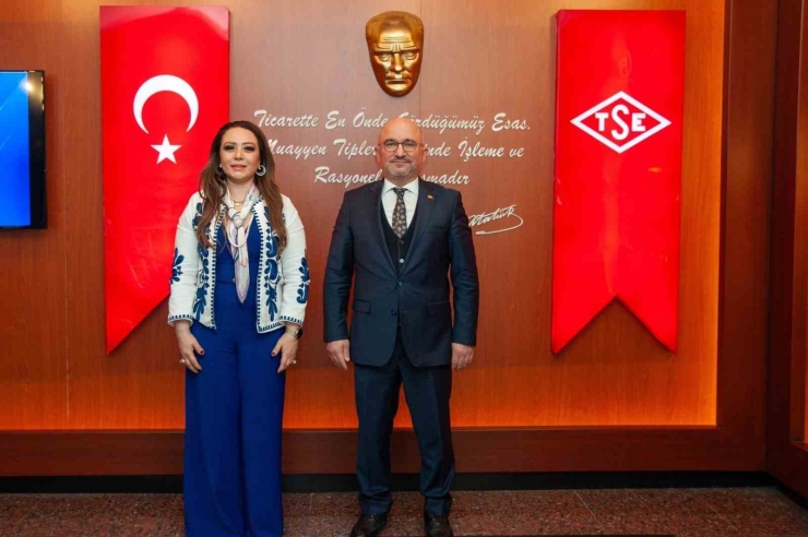 Prof. Dr. Bay Başkanlığındaki Heyet, Tse Başkanı Şahin İle Sağlık Turizmi Standartlarını Değerlendirdi