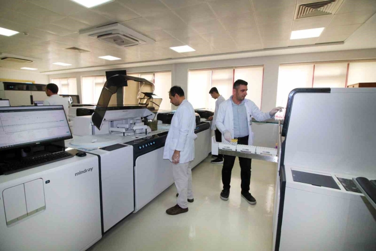 Gaün Hastanesi Laboratuvarında Yeni Sistem Hizmete Girdi