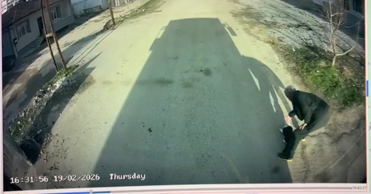 Malatya’da Kafası Konserve Kutusuna Sıkışan Kediyi Otobüs Şoförü Kurtardı