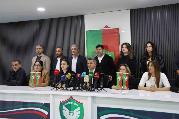 Nahit Eren: "amedspor, Suskun Kalmayacak"