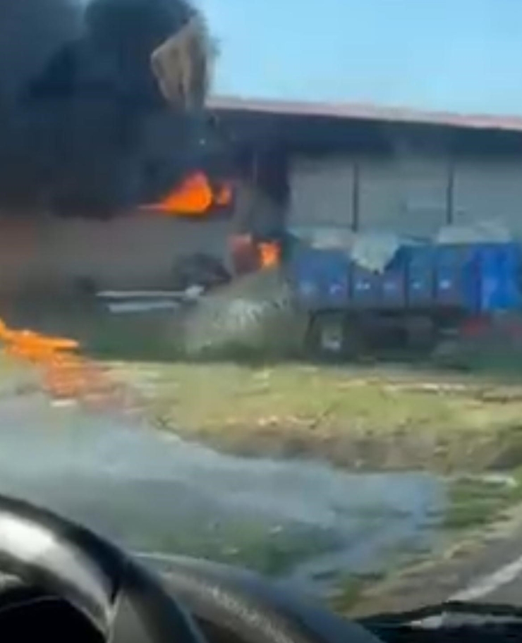 Diyarbakır’da Plastik Fabrikasında Yangın