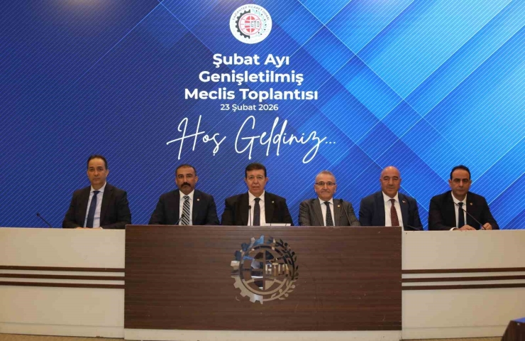 Gto’nun Şubat Ayı Meclis Toplantısı Genişletilmiş Olarak Yapıldı