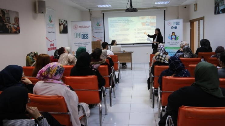 Kadınlara Su Tasarrufu Eğitimi Verildi