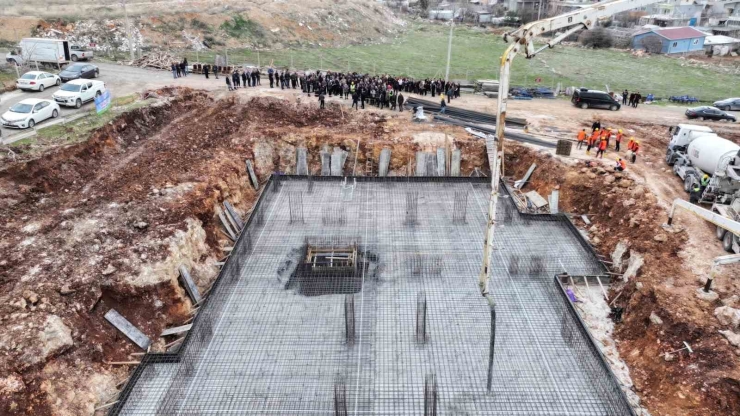 Kayaönü Mahallesi’nde 12 Derslikli İlk Ve Ortaokulun Temeli Atıldı