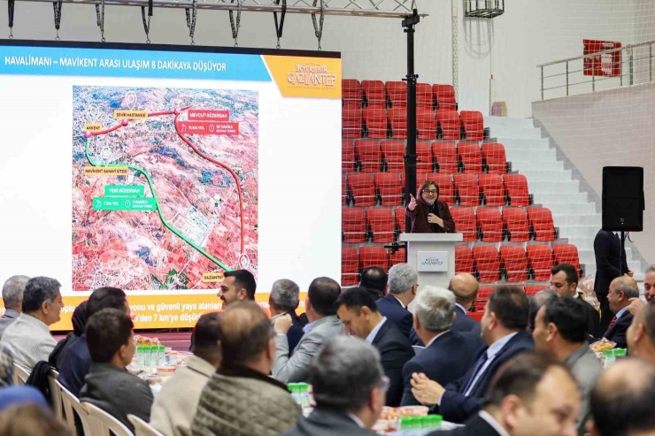 Şahin, Oğuzeli’nde Vatandaşlarla İftar Programında Buluştu