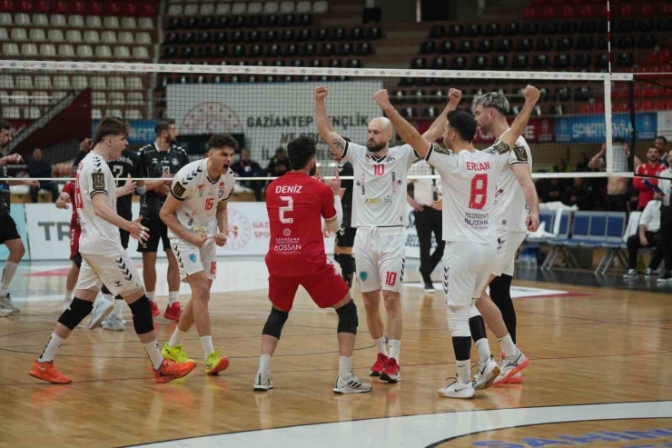 Gaziantep Gsk’dan 3-0’lık Galibiyet